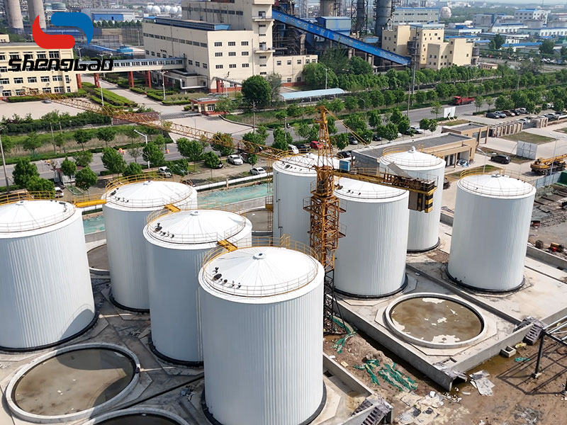Zhejiang soft control FRP on-site tank project