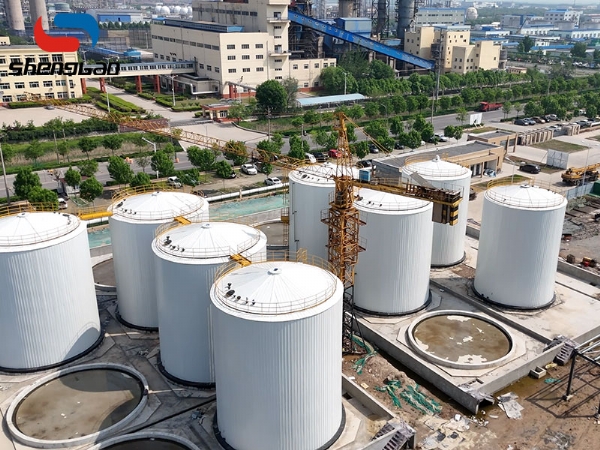 Zhejiang soft control FRP on-site tank project